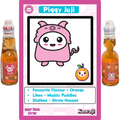 Juji Juice - Orange Flavour Ramune, alternate view