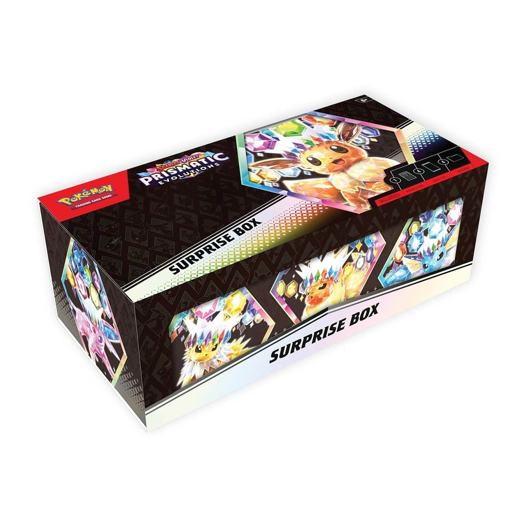 Pokémon TCG: Scarlet & Violet-Prismatic Evolutions Surprise Box *More On The Way - Sign Up For The Restock Notif