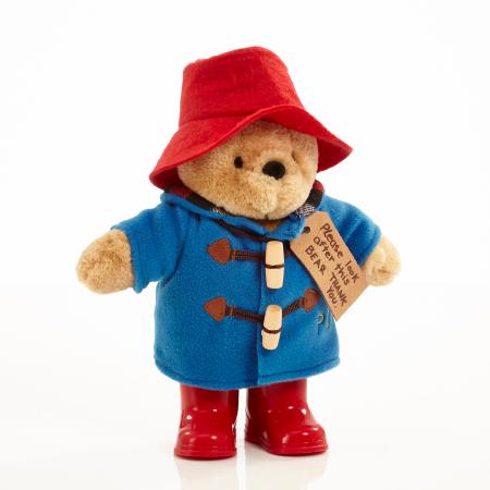 Classic Paddington Bear with Boots Plush Figure