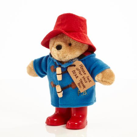 Classic Paddington Bear with Boots Plush Figure