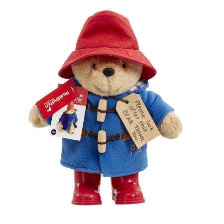 Classic Paddington Bear with Boots Plush Figure