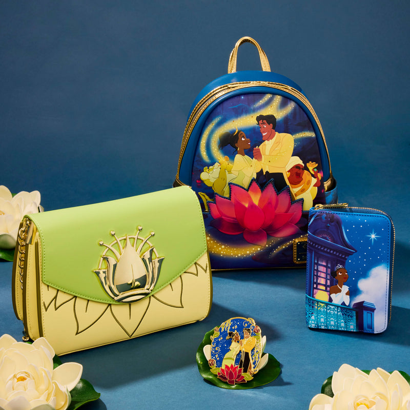 Loungefly - Princess and the Frog Tiana & Naveen Glow Collector Box Sliding Pin side angle