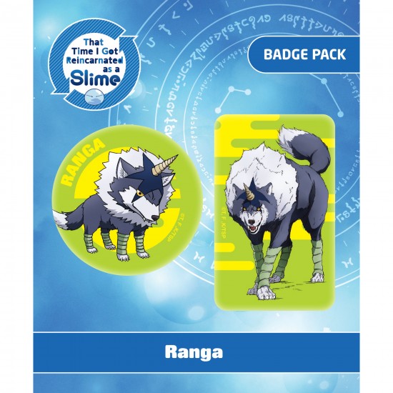 That Time I Got Reincarnated as a Slime Ranga Anime Series Badge Pack