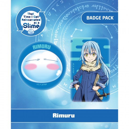 That Time I Got Reincarnated as a Slime Rimuru Anime Badge Pack