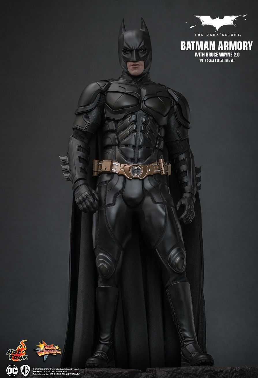 Hot Toys Batman Armory with Bruce Wayne (2.0) 1/6 Scale Set
