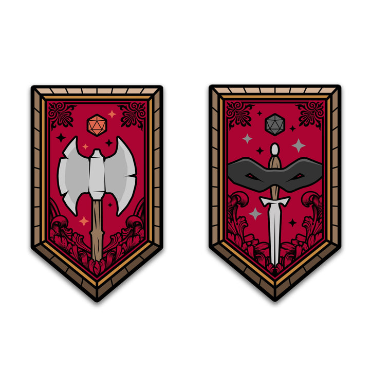 Pinfinity Dungeons & Dragons Classes Dungeons & Dragons Limited Edition AR Pin Set
