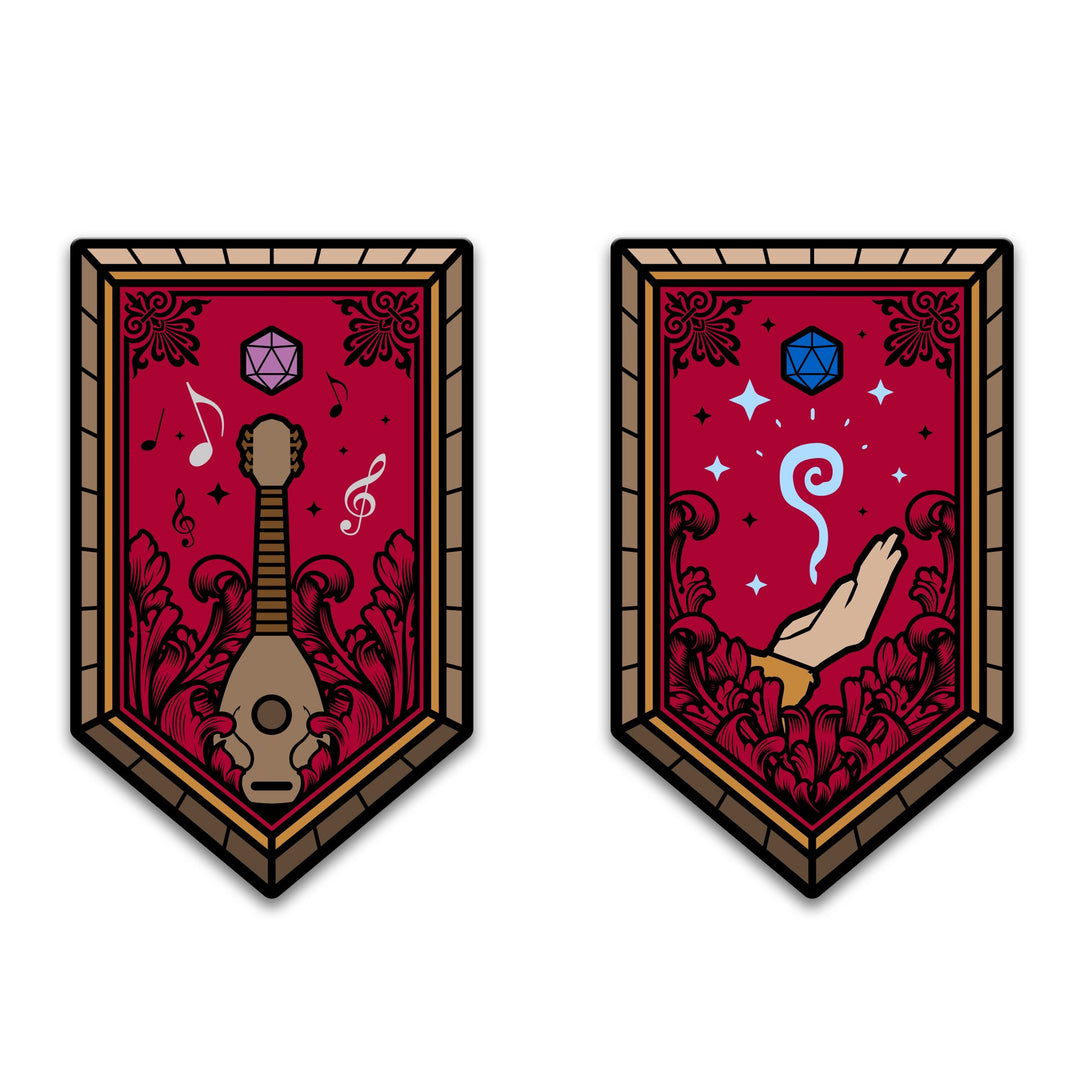 Pinfinity Dungeons & Dragons Classes Dungeons & Dragons Limited Edition AR Pin Set