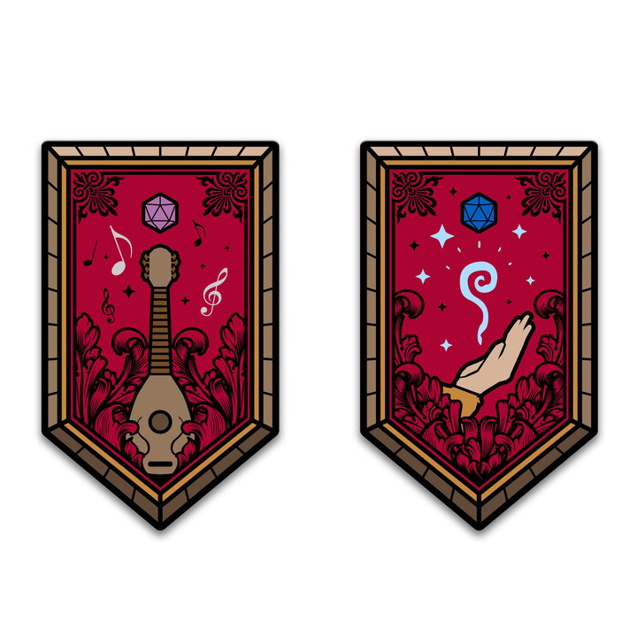Pinfinity Dungeons & Dragons Classes Dungeons & Dragons Limited Edition AR Pin Set