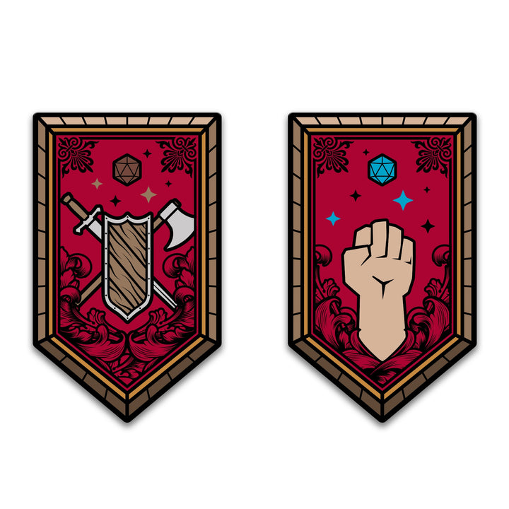 Pinfinity Dungeons & Dragons Classes Dungeons & Dragons Limited Edition AR Pin Set