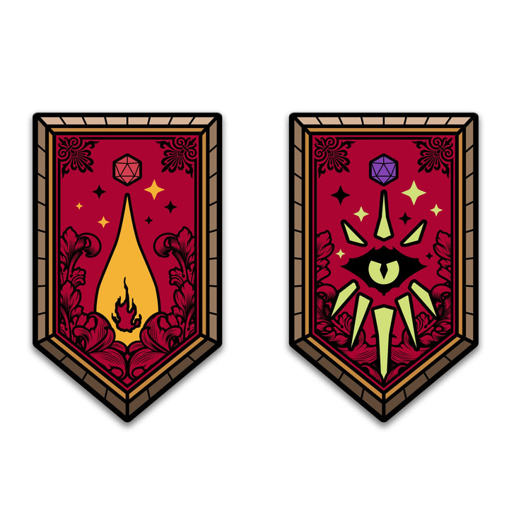 Pinfinity Dungeons & Dragons Classes Dungeons & Dragons Limited Edition AR Pin Set
