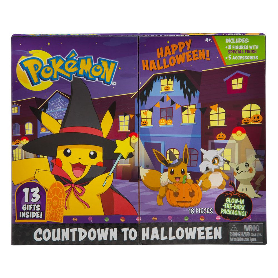 Official Pokémon 13 Days Countdown To Halloween Advent Calendar