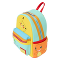 Loungefly - Pokémon Colour Block Starters Mini Backpack back view