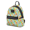 Loungefly - Pokémon Pikachu and Starters All Over Print Mini Backpack alternate view