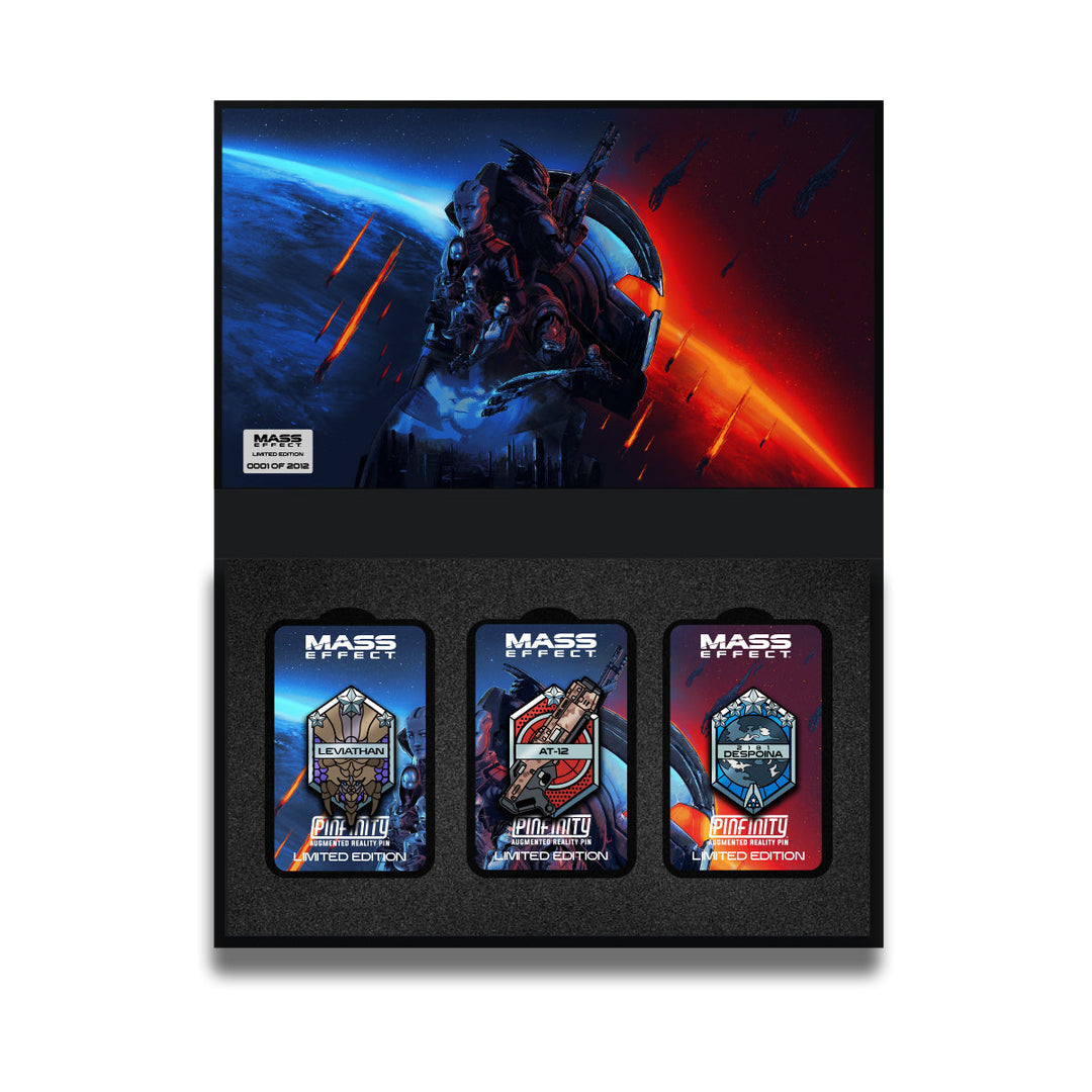 Pinfinity Leviathan Mass Effect Limited Edition AR Pin Set