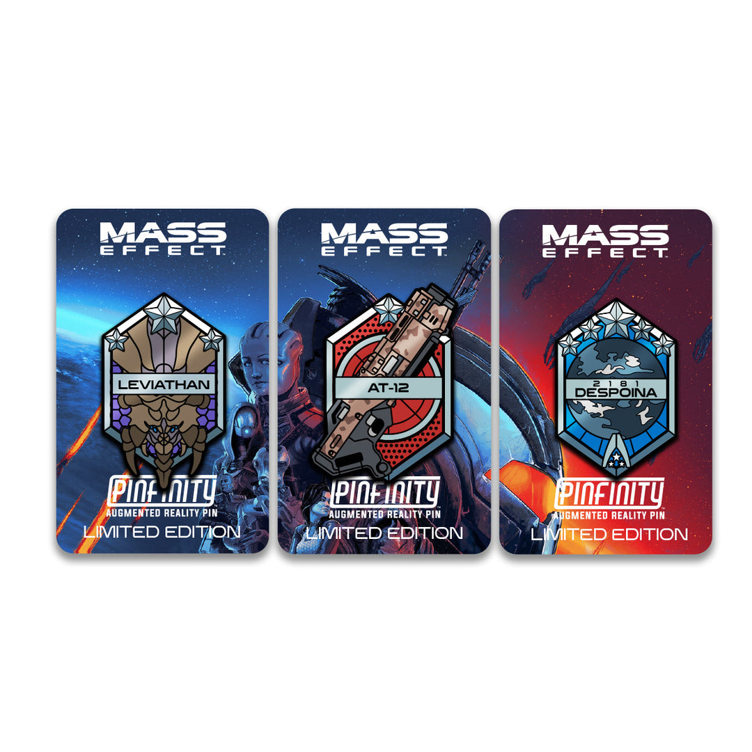 Pinfinity Leviathan Mass Effect Limited Edition AR Pin Set