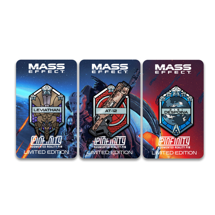 Pinfinity Leviathan Mass Effect Limited Edition AR Pin Set