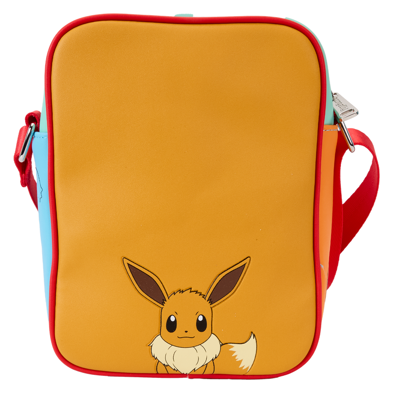 Loungefly - Pokémon Colour Block Starters Crossbody Bag detail shot