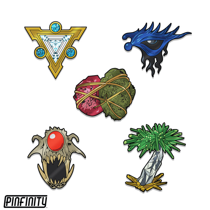 Magic: The Gathering Allied & Enemy Signet Pin Set Double Pack Limited Edition Collector's Set