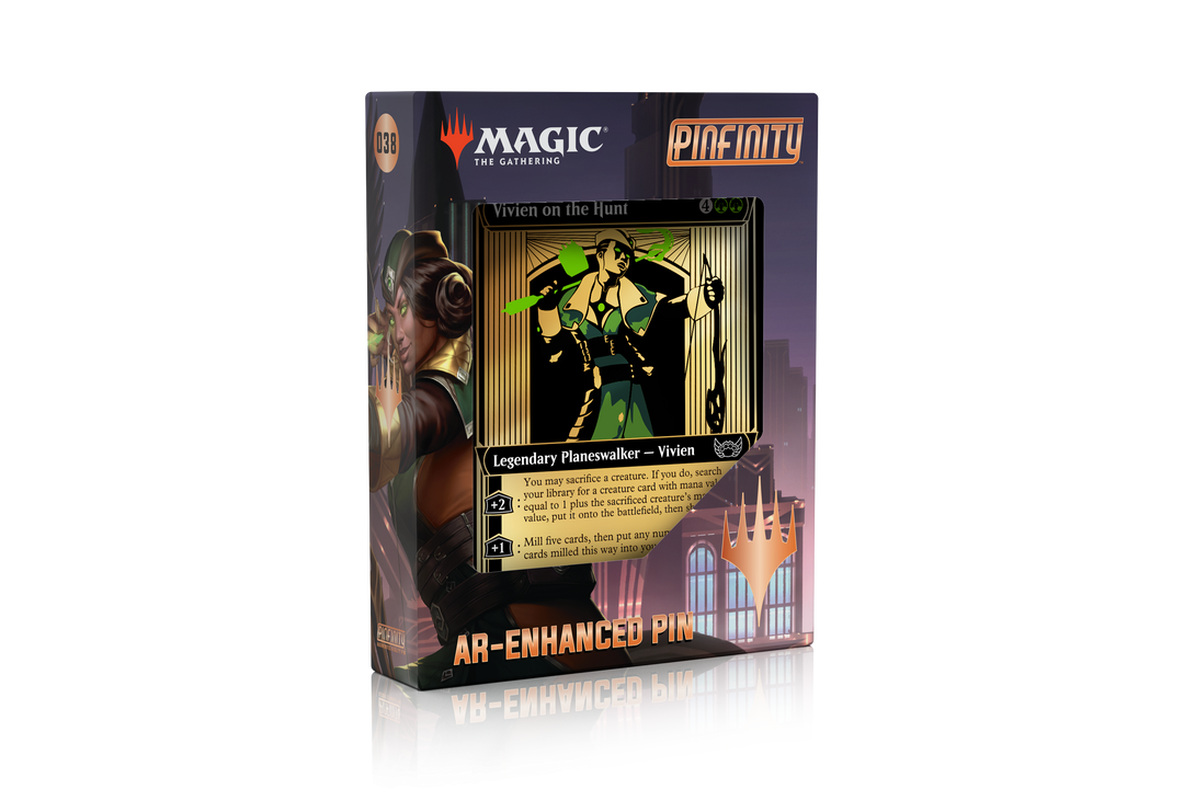 Magic: The Gathering Vivien on the Hunt Streets of New Capenna Limited Edition AR Pin