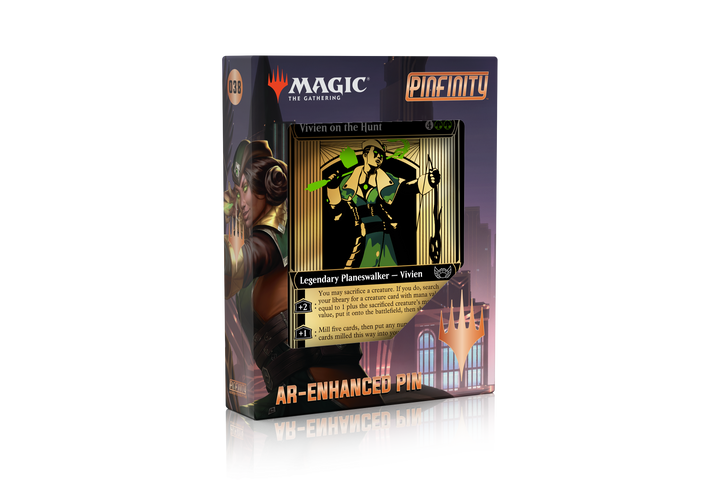 Magic: The Gathering Vivien on the Hunt Streets of New Capenna Limited Edition AR Pin