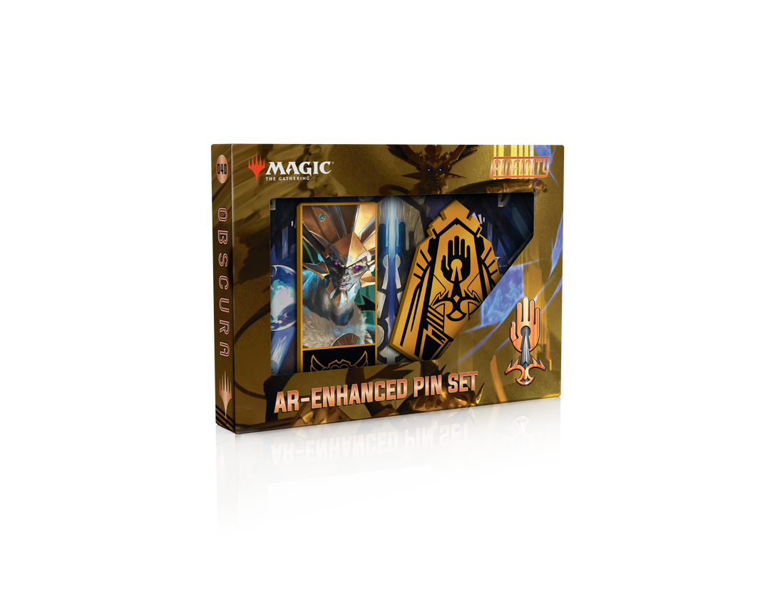 Pinfinity Obscura Faction Magic The Gathering New Capenna AR Pin Set