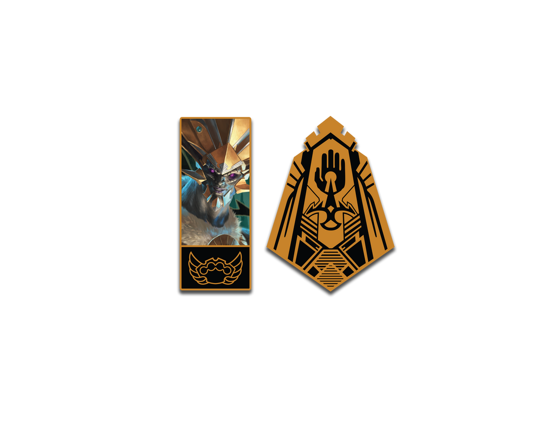 Pinfinity Obscura Faction Magic The Gathering New Capenna AR Pin Set
