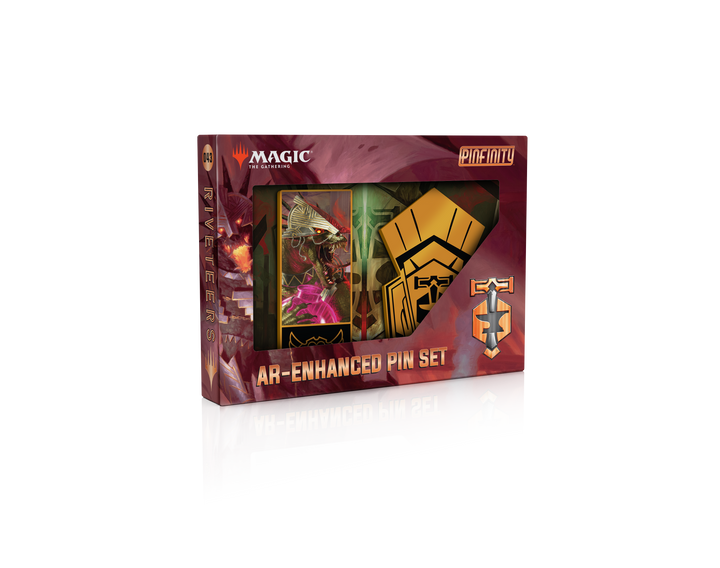 Pinfinity Riveteers Magic The Gathering New Capenna AR Pin Set