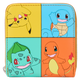 Loungefly - Pokémon Colour Block Starters Zip Around Wallet
