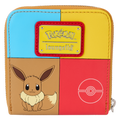 Loungefly - Pokémon Colour Block Starters Zip Around Wallet back view