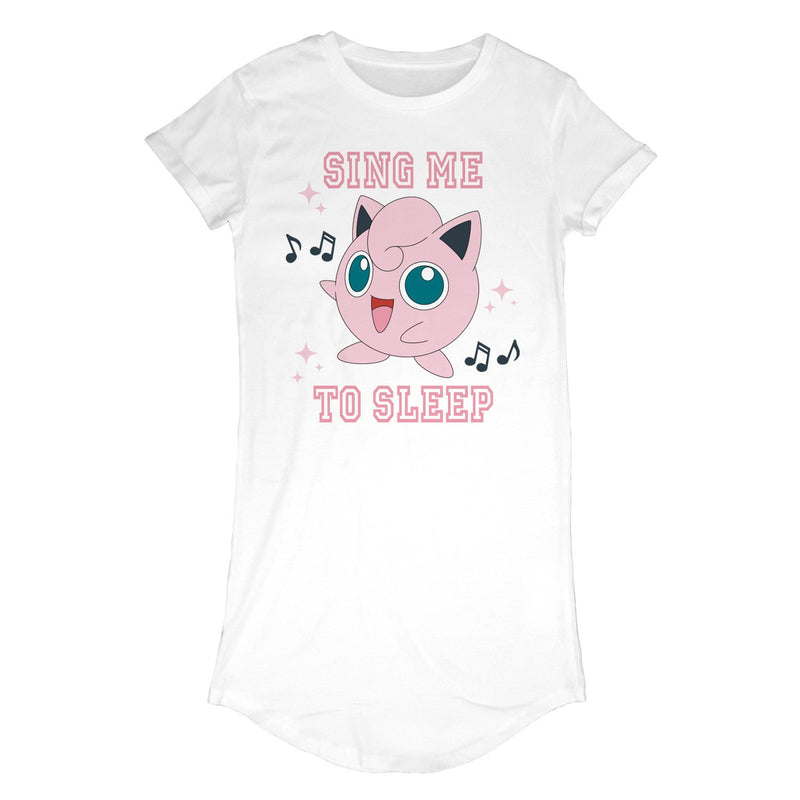 Pokemon Sing Me To Sleep Ladies T-Shirt Dress