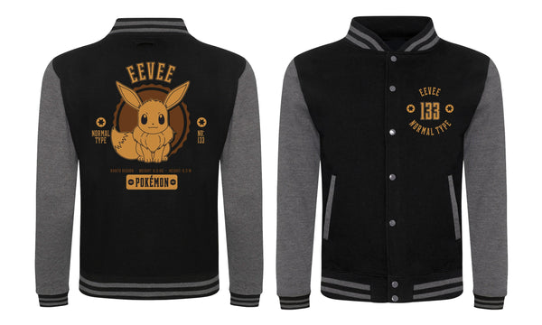 Pokemon Collegiate Evee Unisex Varsity Jacket