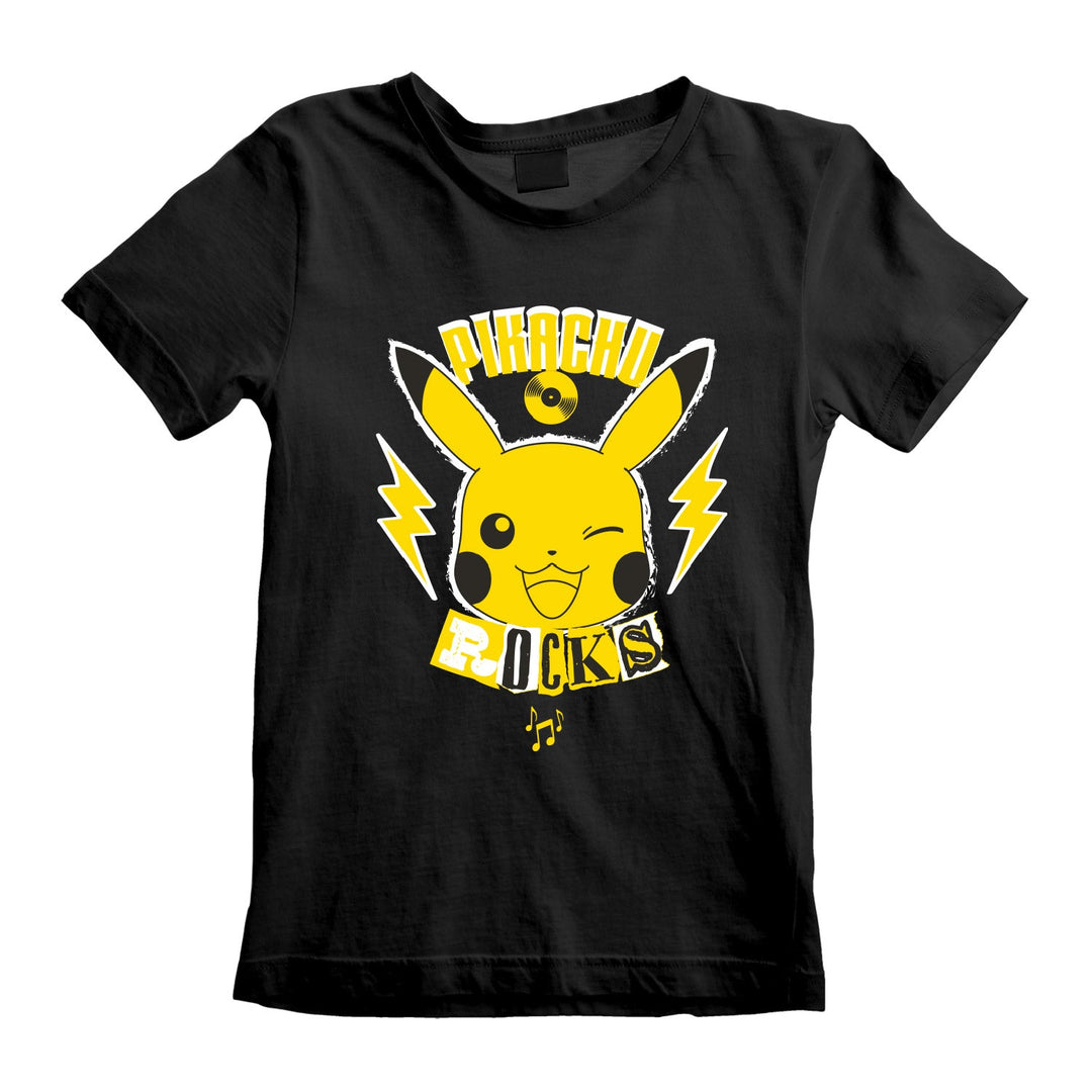 Pokémon Pikachu Rocks Kids Unisex T-Shirt