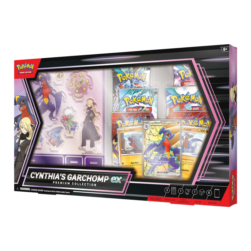 Pokémon TCG: Cynthia's Garchomp ex Premium Collection - image 3