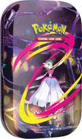 Pokemon TCG: Mega Heroes - Mini Tin, close-up detail