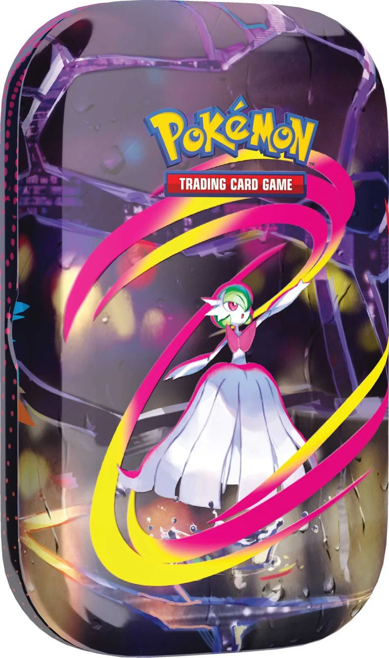 Pokemon TCG: Mega Heroes - Mini Tin, close-up detail