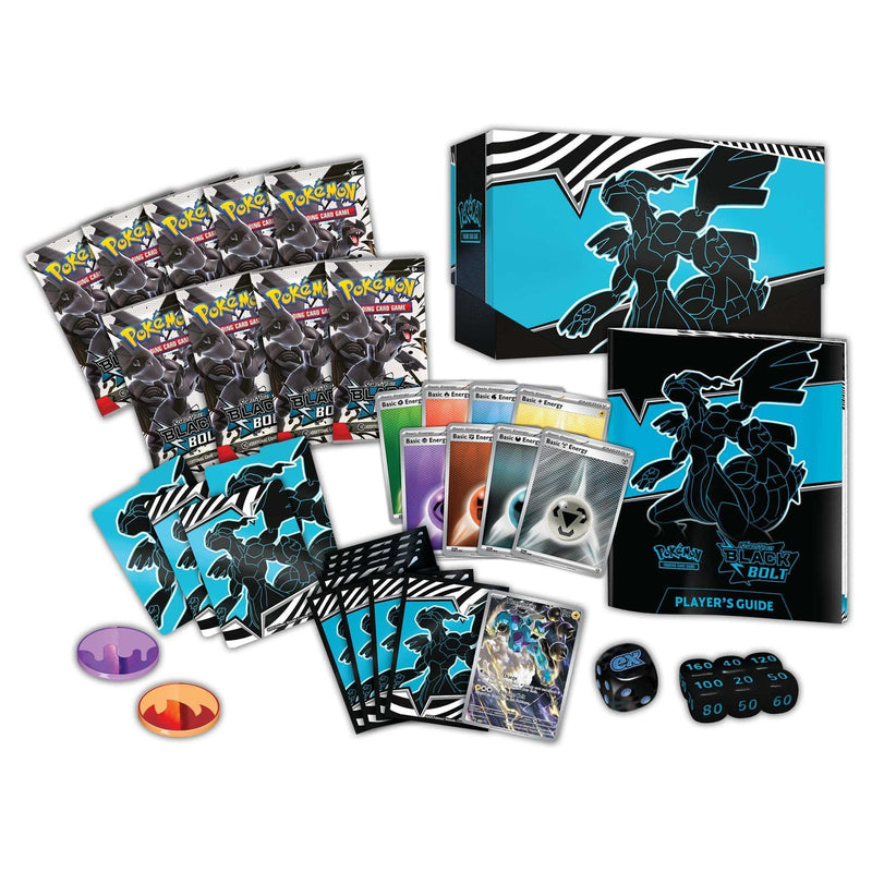 Pokemon Trading Card Game Scarlet & Violet Black Bolt Elite Trainer Box