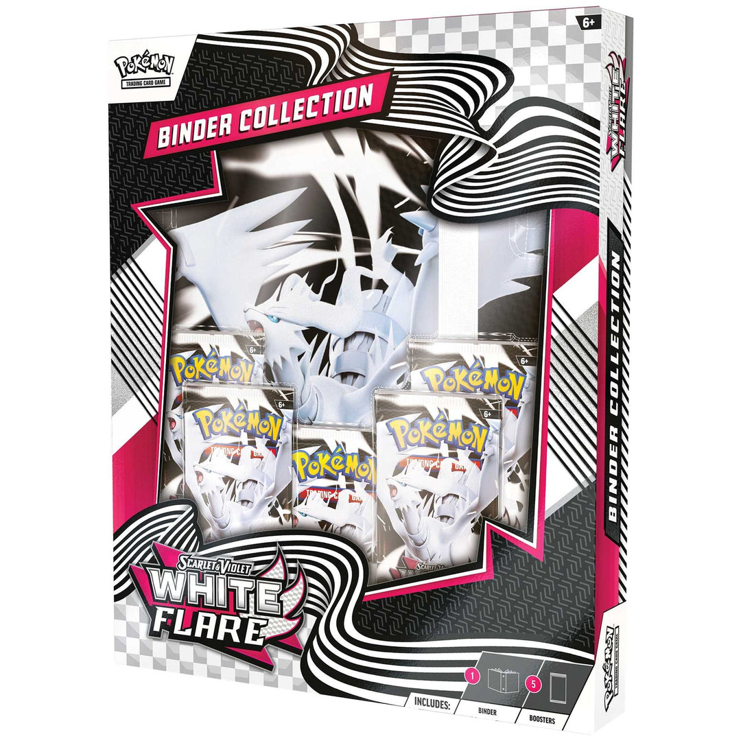 Pokemon TCG Scarlet & Violet White Flare Binder Collection