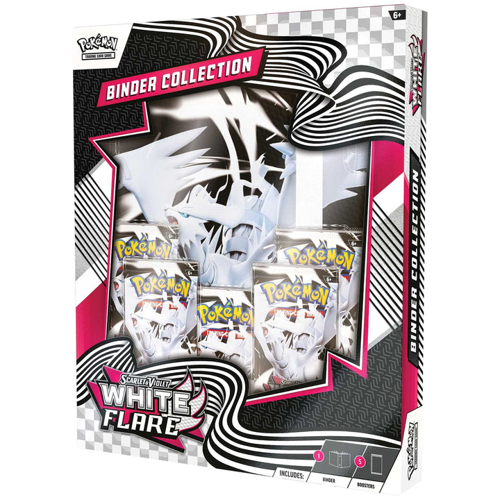 Pokemon TCG Scarlet & Violet White Flare Binder Collection