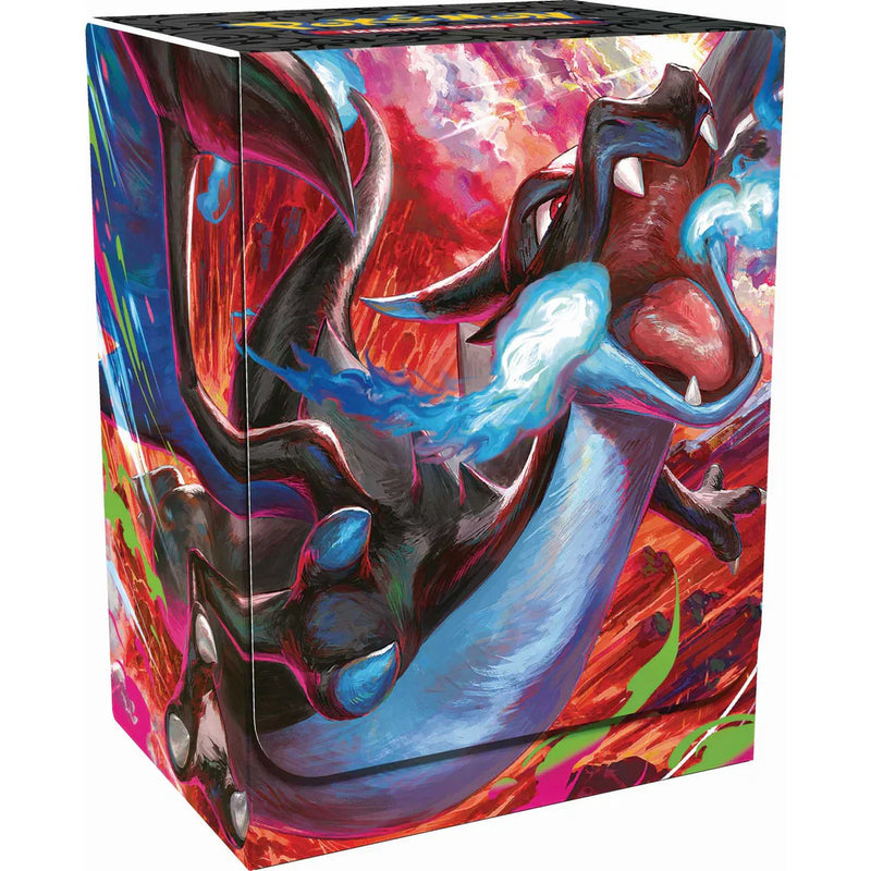Pokémon TCG: Mega Charizard Ultra-Premium Collection, close-up detail