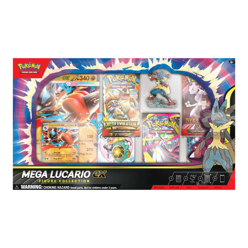 Pokémon TCG: Mega Lucario ex Figure Collection, alternate view