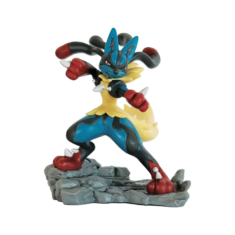 Pokémon TCG: Mega Lucario ex Figure Collection, close-up detail