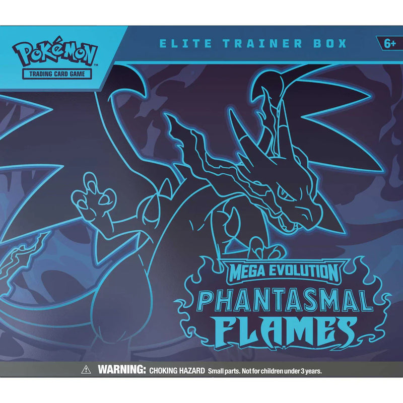 Pokemon TCG: Mega Evolution Phantasmal Flames - Elite Trainer Box, packaging shot