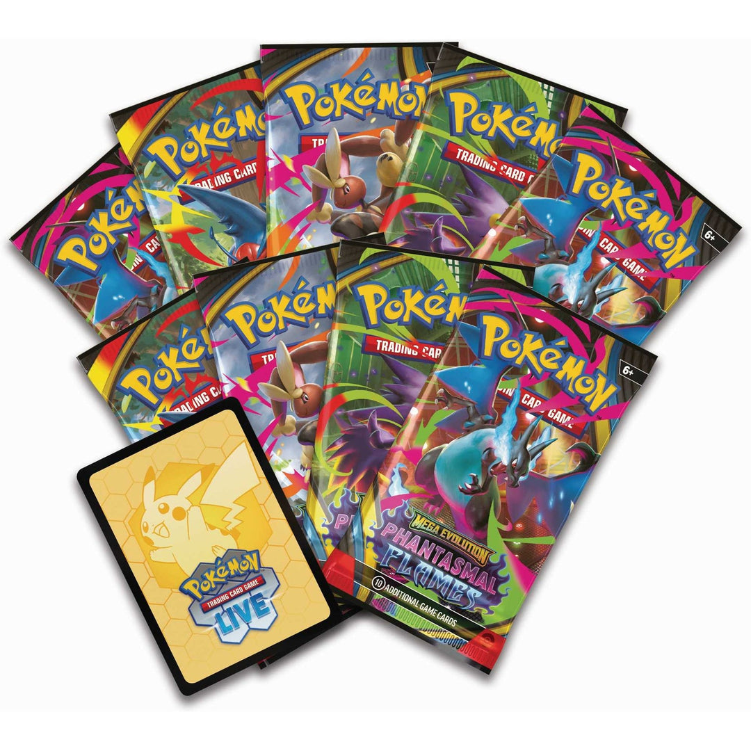 Pokémon Trading Card Game Mega Evolution Phantasmal Flames Elite Trainer Box