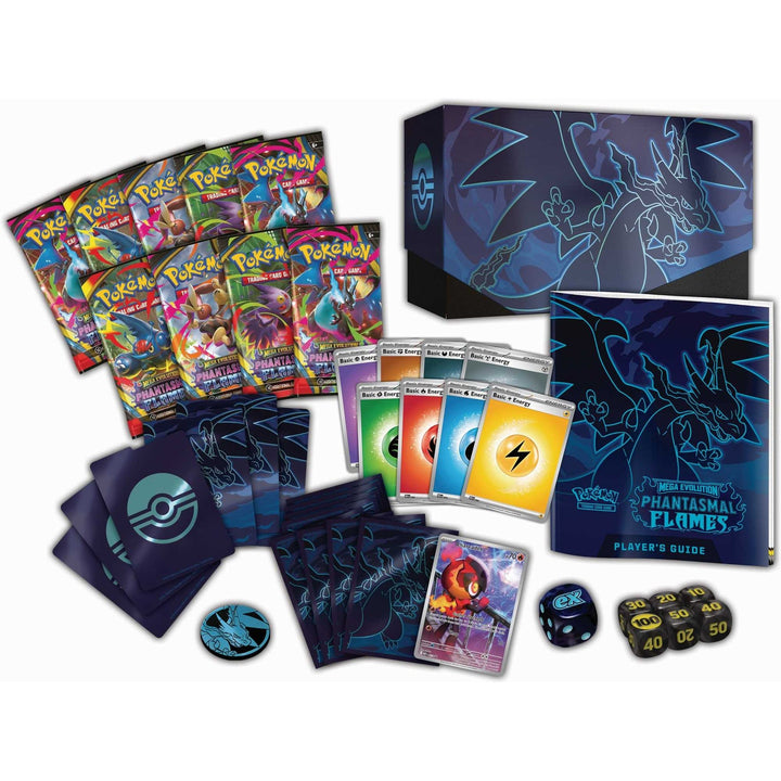 Pokémon Trading Card Game Mega Evolution Phantasmal Flames Elite Trainer Box