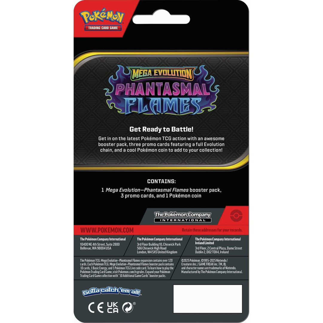 Pokémon Trading Card Game Mega Evolution Phantasmal Flames Premium Checklane