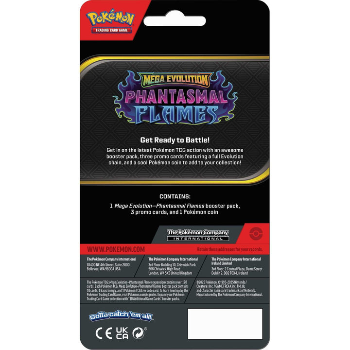 Pokémon Trading Card Game Mega Evolution Phantasmal Flames Premium Checklane