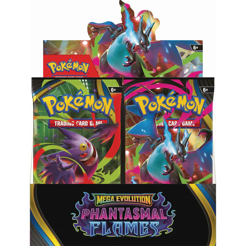 Pokemon TCG: Phantasmal Flames - Booster Pack, side angle