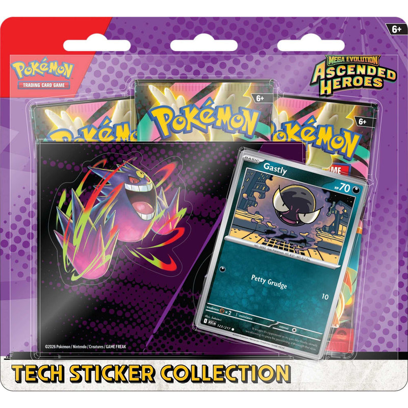Pokémon TCG: Mega Evolution Ascended Heroes - Tech Sticker Collection - Assorted Display - image 3
