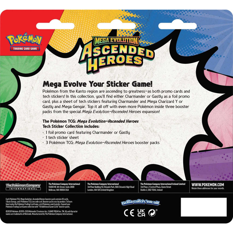 Pokémon TCG: Mega Evolution Ascended Heroes - Tech Sticker Collection - Assorted Display - image 5