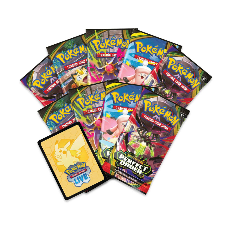 Pokémon TCG: Mega Evolution Perfect Order -  Elite Trainer Box (1) - image 5